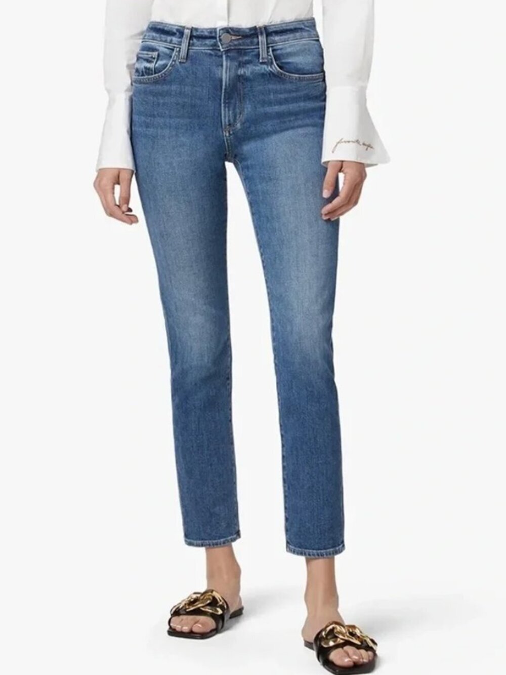 Favorite Daughter Erin Jeans in Medium Indigo Size 29